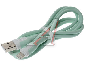 Изображение 1, NB212 Green Кабель iPhone (5-) 1м зеленый XO
