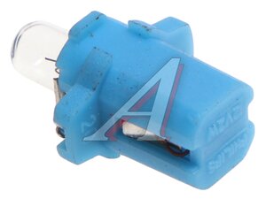 Изображение 3, 12602CP Лампа 12V 2W BAX8.3d голубой патрон PHILIPS