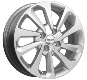 Изображение 1, СКАД 4х100 ЕТ46 D-54,1 Диск колесный литой HYUNDAI Solaris KIA Rio R15 KL-320 Селена