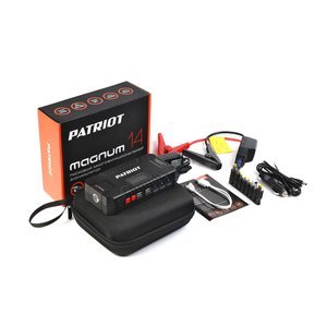 Изображение 5, MAGNUM 14 Устройство пусковое 12V 600A 14000мА/ч (power bank) PATRIOT