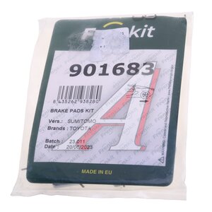 Изображение 4, 901683 Ремкомплект TOYOTA Celica колодок тормозных задних FRENKIT