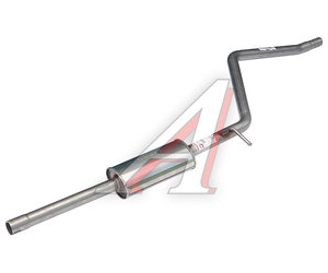 Изображение 1, 313-205 Глушитель RENAULT Logan средняя часть BOSAL