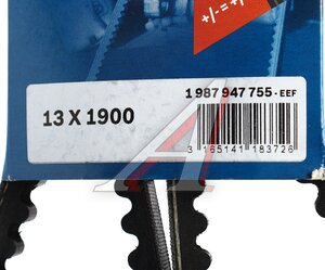 Изображение 6, 1987947755 Ремень приводной клиновой 13х1900 BOSCH