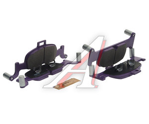 Изображение 2, PN0728 Колодки тормозные AUDI 4 (15-) передние (4шт.) NIBK