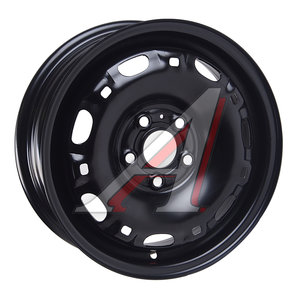 Изображение 1, TREBL 5210T 5х100 ЕТ35 D-57,1 Диск колесный VW Polo Sedan SKODA Rapid R14 черный TREBL