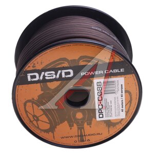 Изображение 1, DPC-C08B бухта 40м Кабель силовой 8Ga (8мм) 40м бухта черный AURA