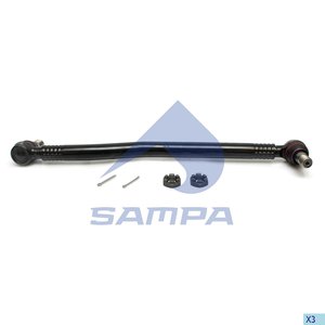 Изображение 1, 097.786-01 Тяга рулевая MERCEDES продольная L=711мм SAMPA