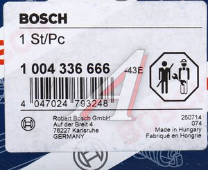Изображение 6, 1004336666 Щеткодержатель VW Touareg (03-06) стартера BOSCH