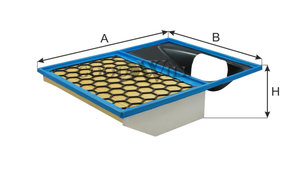 Изображение 2, AG1058 Фильтр воздушный IVECO Daily (12-) GOODWILL