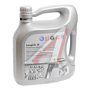 Изображение 1, G052195M4 Масло моторное VAG 5W30 синт.5л LONG LIFE 3 (ЗАМЕНА НА GR52195M4) OE