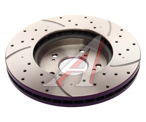 Изображение 3, RN1243DSET Диск тормозной HONDA CR-V (07-) передний (перфорированный)(1шт.) NIBK