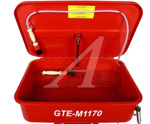 Изображение 6, GTE-M1170 Установка для мойки деталей пневматическая ванна 50л, бак 65л GTE