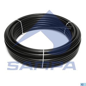 Изображение 1, 096.1129 Трубка тормозная d=14мм MAN ПВХ 1м SAMPA