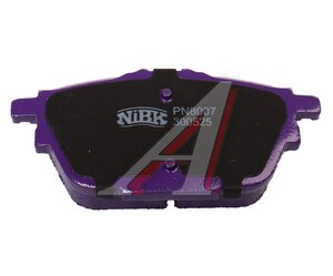 Изображение 3, PN8007 Колодки тормозные GAC GN8 (17-), GS8 (16-) задние (4шт.) NIBK