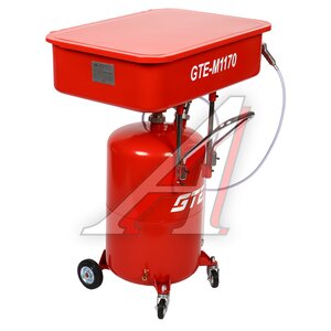 Изображение 2, GTE-M1170 Установка для мойки деталей пневматическая ванна 50л, бак 65л GTE