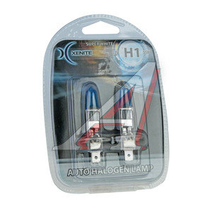 Изображение 1, 1007042 Лампа 12V H1 55W P14.5s +30% 4000К блистер (2шт.) Super White XENITE