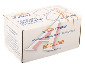 Изображение 5, KWBP0201E Колодки тормозные HYUNDAI Creta (16-) задние (4шт.) KORWIN