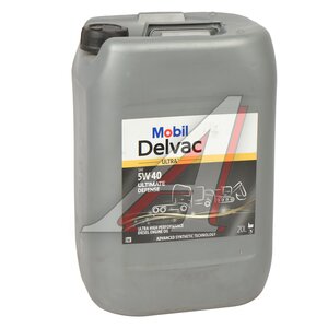 Изображение 1, 157414 Масло дизельное DELVAC Ultra 5W40 Ultimate Defense синт.20л MOBIL
