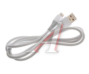 Изображение 2, NB225 white Кабель iPhone (5-) 2.4A 1м белый XO