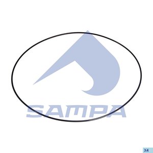 Изображение 2, 032.187 Кольцо уплотнительное VOLVO FH ступицы (248х3мм) SAMPA