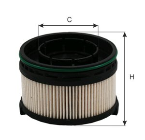 Изображение 5, FG155 Фильтр топливный MERCEDES E (W213) (16-) GOODWILL