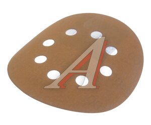 Изображение 1, AF-GC-125-8-400 Круг шлифовальный на липучке D125 P400 8 отверстий ABRAFORM