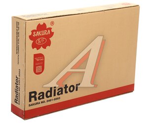Изображение 4, 34618563 Радиатор TOYOTA Camry, Rav 4 охлаждения двигателя SAKURA