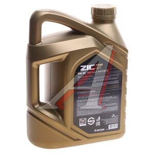 Изображение 2, 162612 Масло моторное ZIC TOP LS SN/CF/C3 5W30 синт.4л ZIC