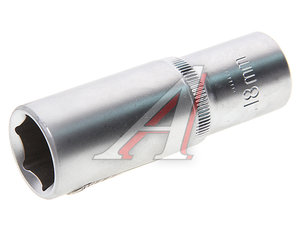 Изображение 1, 39187 Головка торцевая 1/2" 18мм 6PT высокая АВТОДЕЛО