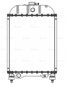 Изображение 5, LRC0625 Радиатор МТЗ-1025 алюминиевый дв.Д-245 LUZAR