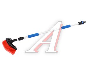 Изображение 1, м21163 Щетка для мойки автомобиля телескопическая 105-160см под шланг МАЯКАВТО