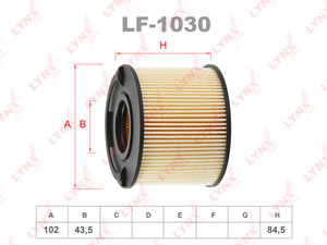 Изображение 1, LF1030 Фильтр топливный VW Touareg (04-) (TDI) AUDI Q7 (06-) LYNX
