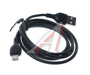 Изображение 1, NB200 Black Кабель micro USB 2.1A 1м черный XO