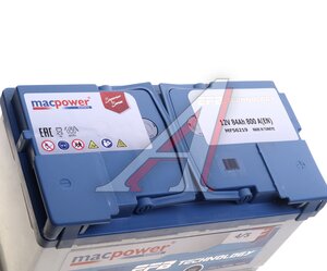 Изображение 4, 6СТ84(0) MF56219 Аккумулятор MACPOWER EFB 84А/ч обратная полярность