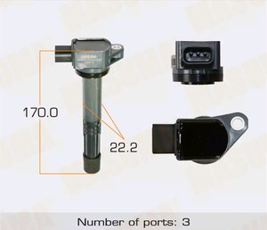 Изображение 1, MIC-502 Катушка зажигания HONDA CR-V (02-12) MASUMA