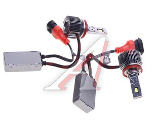 Изображение 2, A-H11 Лампа светодиодная 12/24V H11 PGJ19-2 5500K (2шт.) OPTIMA