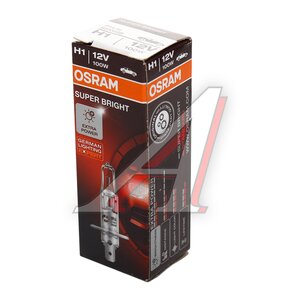 Изображение 3, 62200 Лампа 12V H1 100W PX14.5s 3200K Super Bright OSRAM