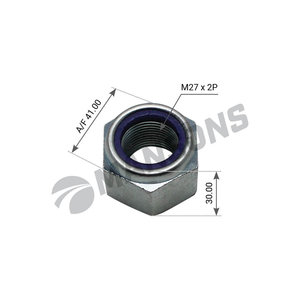 Изображение 1, NLN102 Гайка М27х2 SCHMITZ MANSONS