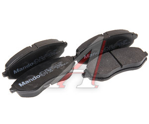 Изображение 2, MBF015186 Колодки тормозные CHEVROLET Aveo передние (4шт.) MANDO