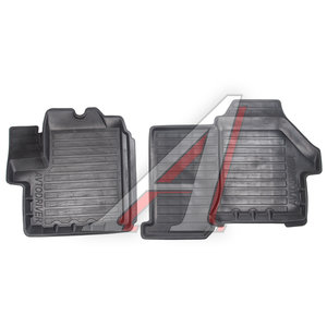 Изображение 1, ADRAVG045 Коврик салона CITROEN Jumper (12-) резина черный (2 предм.) AVTODRIVER