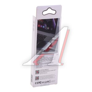 Изображение 3, NB265 White Кабель iPhone (5-) 2.4A 1м белый XO