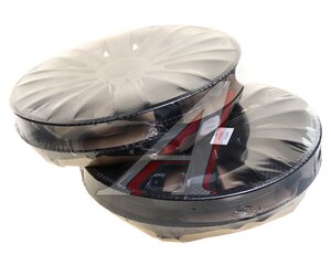 Изображение 2, КАРАТ чер R-13 Колпак колеса R-13 черный КАРАТ комплект 4шт.