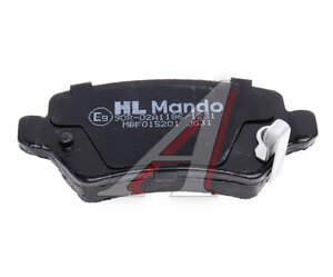 Изображение 5, MBF015201 Колодки тормозные KIA Ceed (12-), Venga (09-) OPEL Zafira B MANDO