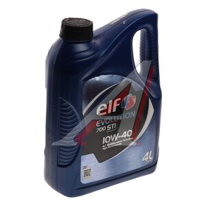 Изображение 1, 10130501 Масло моторное EVOLUTION 700 STI 10W40 п/синт.4л (Уценка) ELF