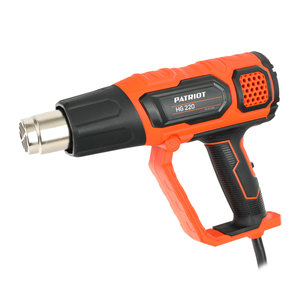 Изображение 2, HG 220 Фен промышленный термопистолет 2000Вт 350/600град. (ЖК-дисплей,  комплект насадок) PATRIOT