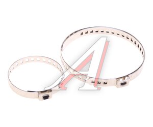 Изображение 1, 40920121 Хомут пыльника ШРУС 20-40/8мм+40-110/8мм нержавеющая сталь комплект 2шт. OTK