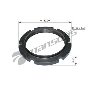 Изображение 1, 400.644 Гайка MAN ступицы (М100x1.5мм) MANSONS