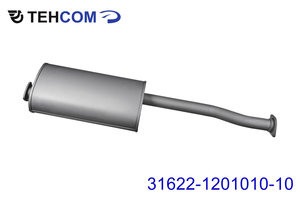 Изображение 1, 31622-1201010-10 Глушитель УАЗ-3163 Патриот дв.ЗМЗ-409 ЕВРО-2 ТЕХКОМ
