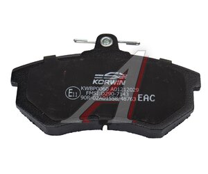Изображение 3, KWBP0060 Колодки тормозные CHERY Tiggo (05-) передние (4шт.) KORWIN