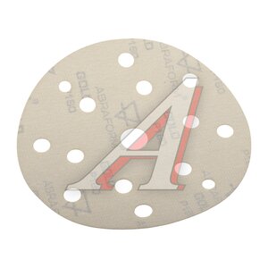 Изображение 2, AF-GC-150-15-180 Круг шлифовальный на липучке D150 P180 15 отверстий ABRAFORM